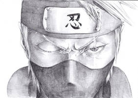 Hatake Kakashi portrait