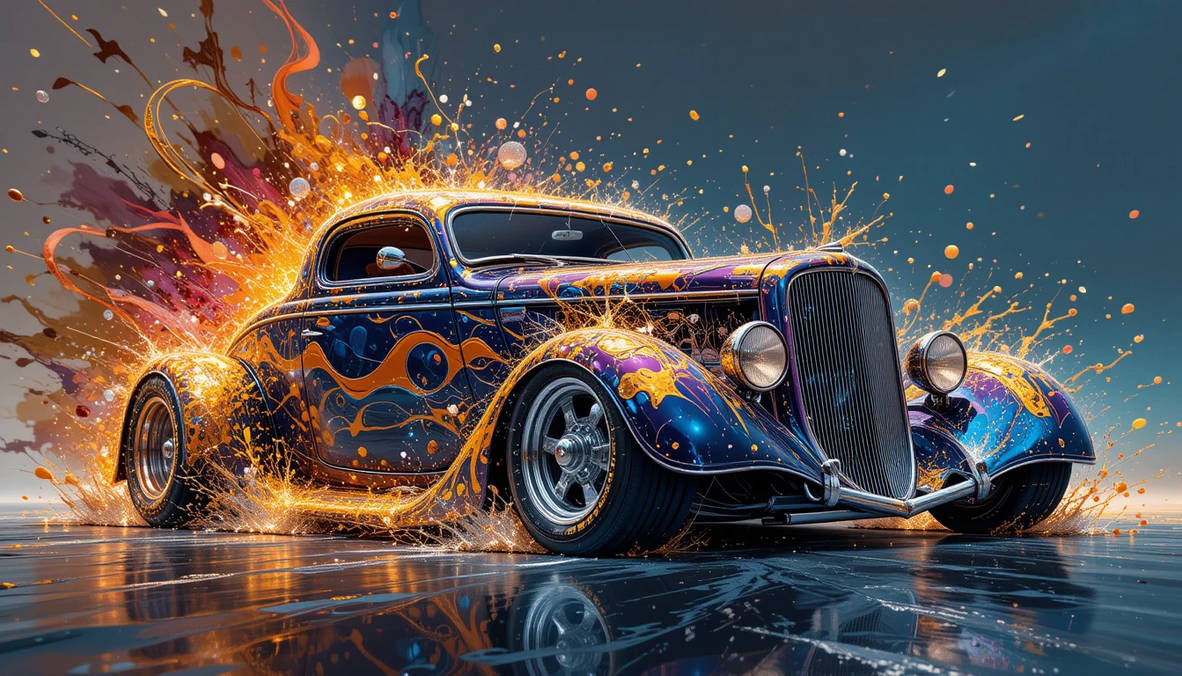 Rod Exp Explosion Hot Rod Explosion. by mr-nerb on DeviantArt