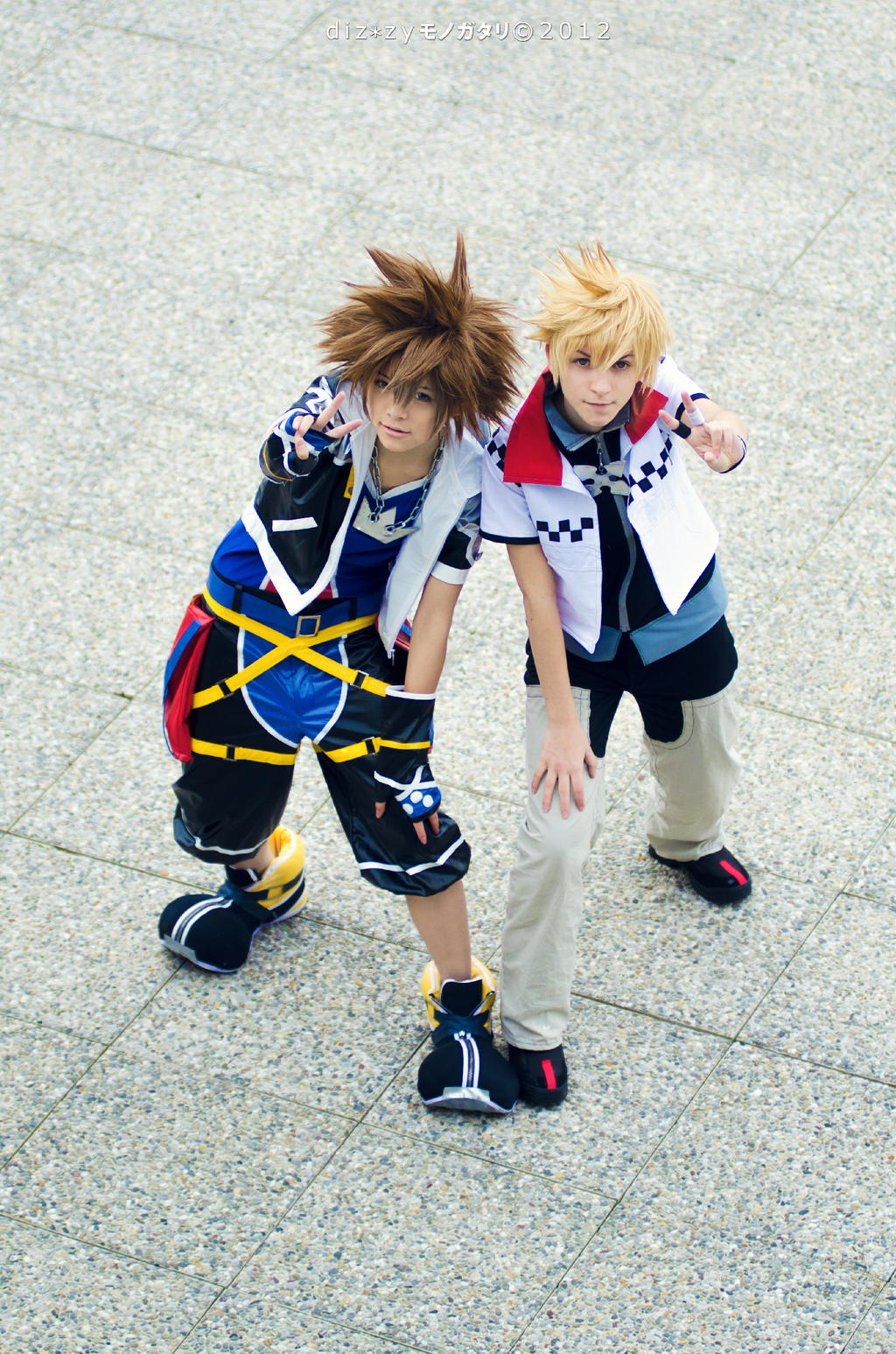 Kingdom Hearts - Sora and Roxas by Sezzikun on DeviantArt