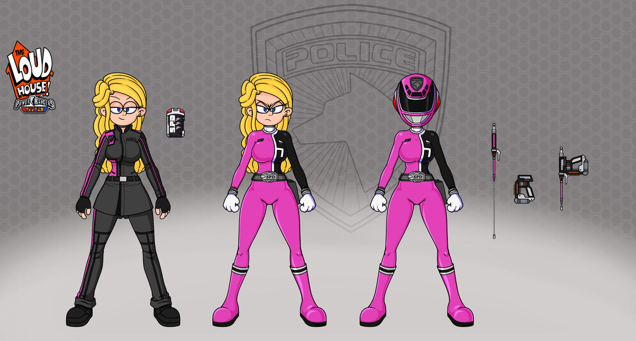 Sydney Drew SPD Pink Ranger by Jeydi24 on DeviantArt