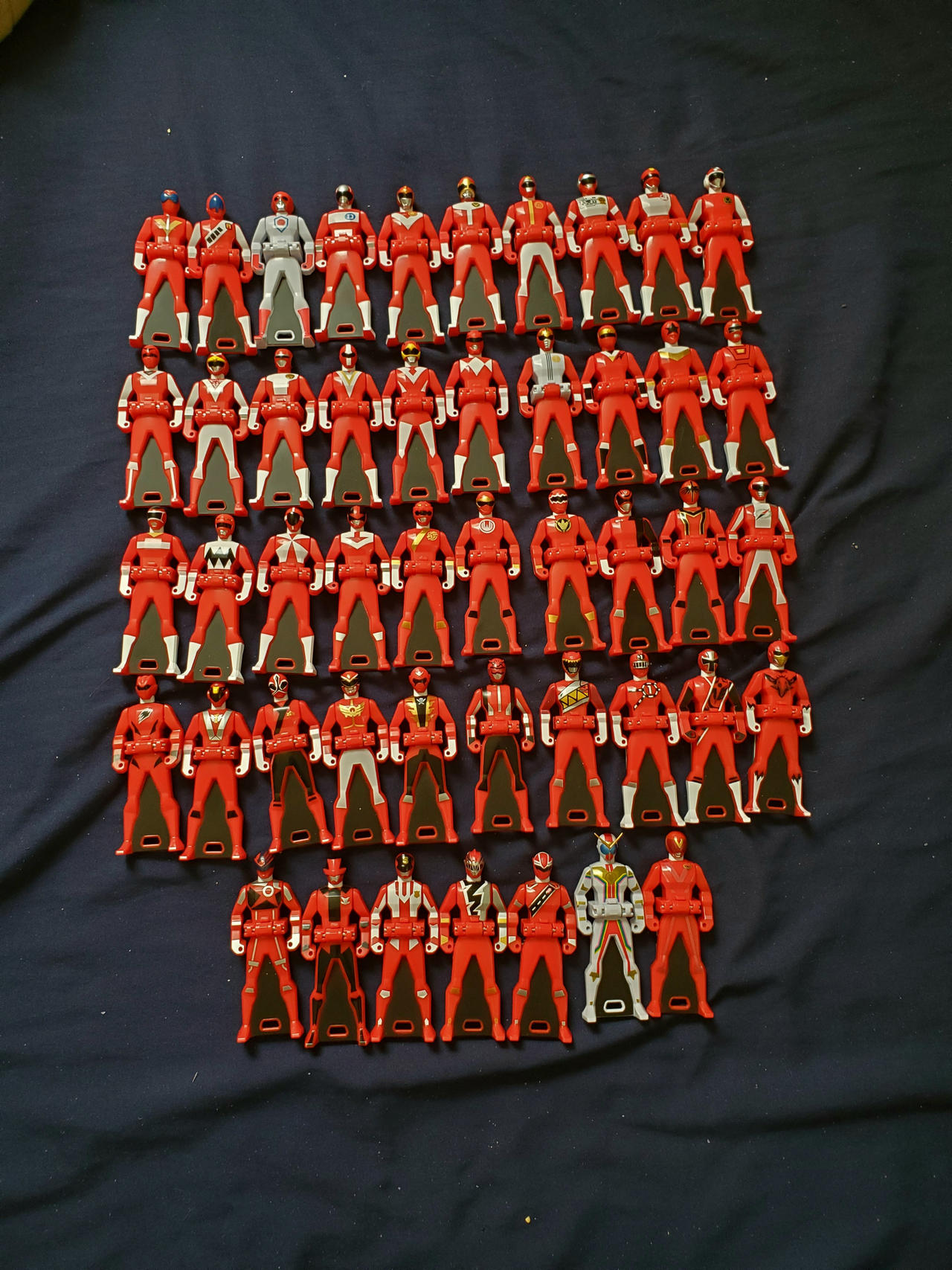 All red ranger keys from super sentai by Werehog9413 on DeviantArt