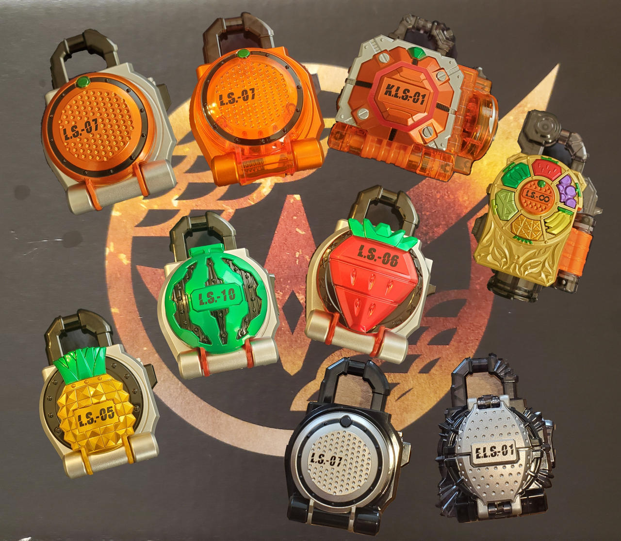 Kamen rider gaim csm lockseeds by Werehog9413 on DeviantArt