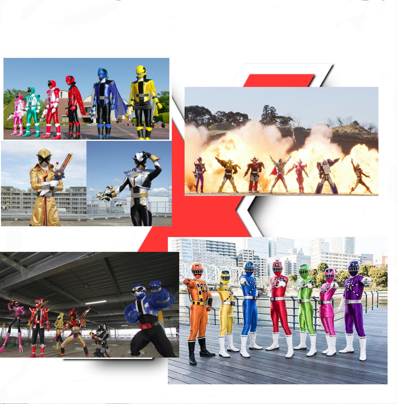 Sentai Power Rangers Pose Super sentai that won't join the power rangers by Werehog9413 on DeviantArt