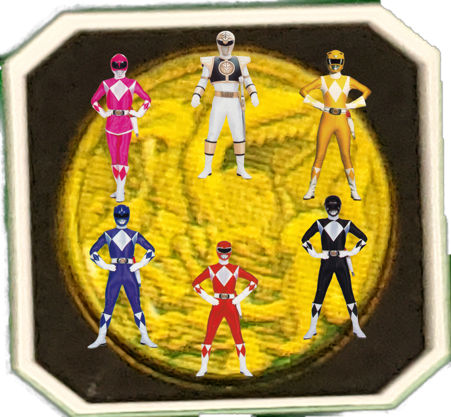 Mighty morphin power rangers season 2 by Werehog9413 on DeviantArt