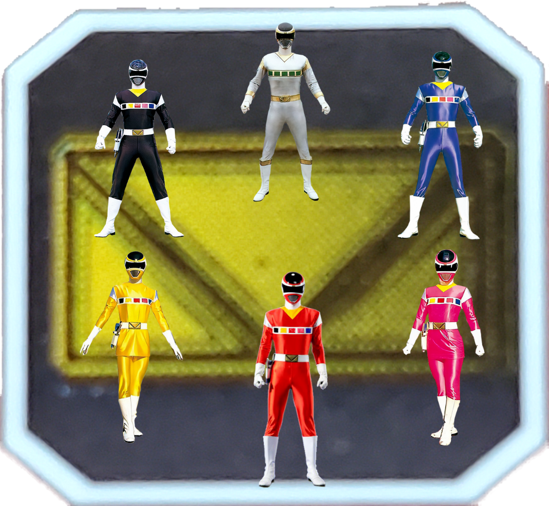 Power rangers in space by Werehog9413 on DeviantArt