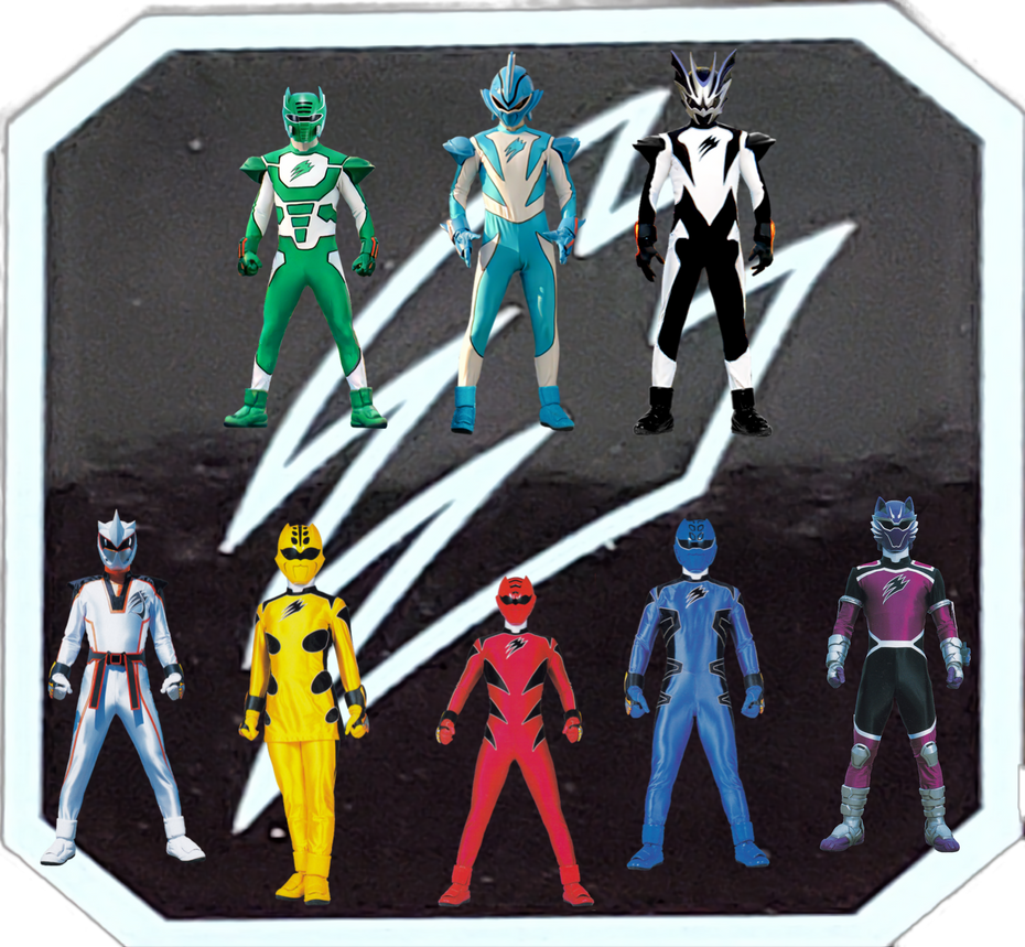 Power rangers jungle fury by Werehog9413 on DeviantArt