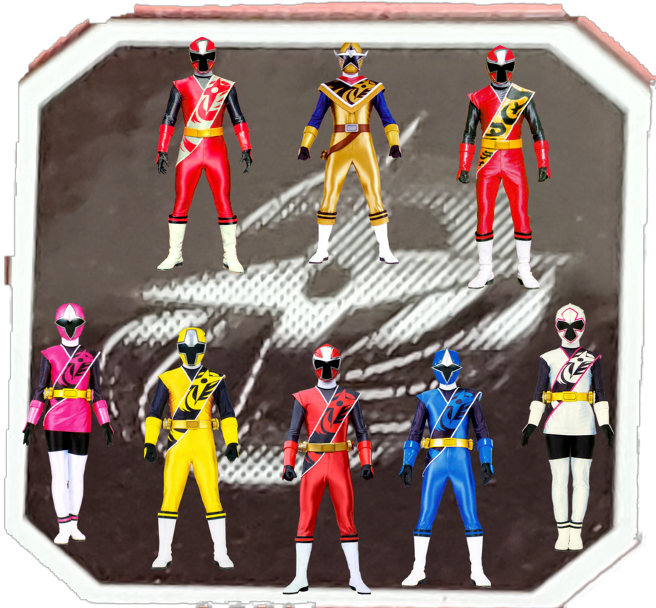 Power rangers ninja steel/super ninja steel by Werehog9413 on DeviantArt