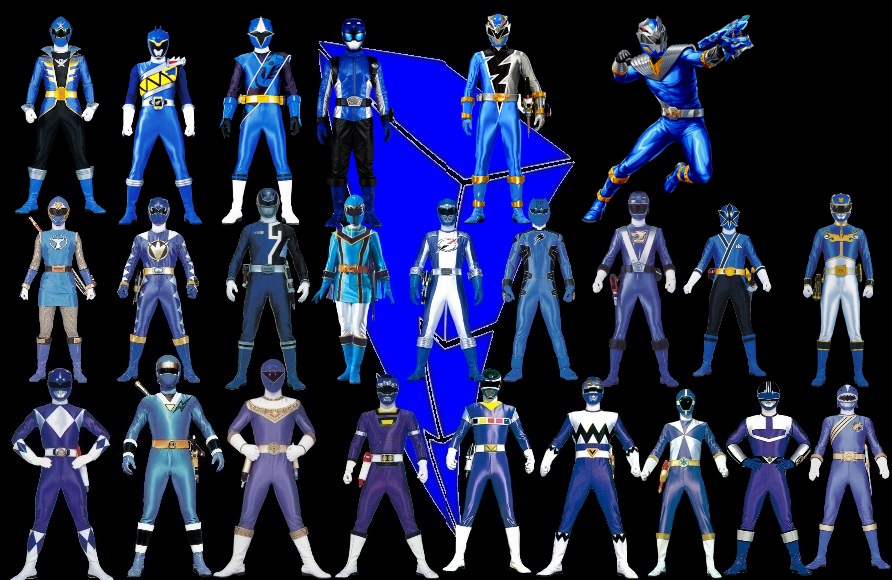 Blue power rangers by Werehog9413 on DeviantArt