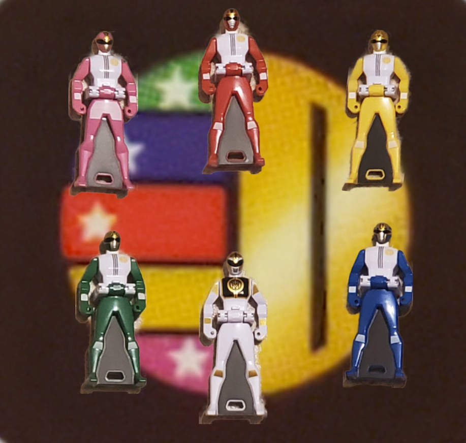 Dairanger ranger keys by Werehog9413 on DeviantArt
