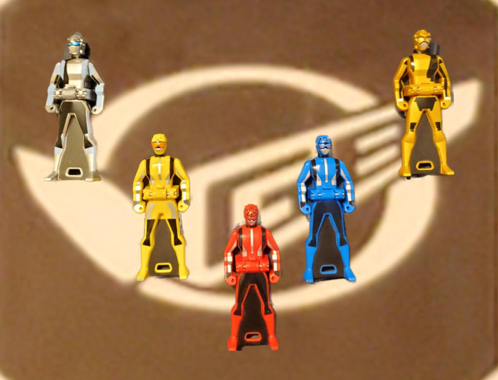 Go Busters Sixth Ranger Go-busters ranger keys by Werehog9413 on DeviantArt