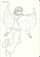 Kyanakotober Day 1: Angel's wings (Joy Giubbilo)