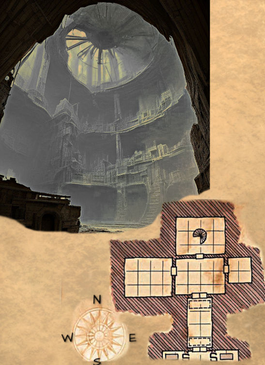 Staircase descent by FarRealmRollers on DeviantArt