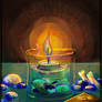 Floating Candle - DA Art Challenge July 2026