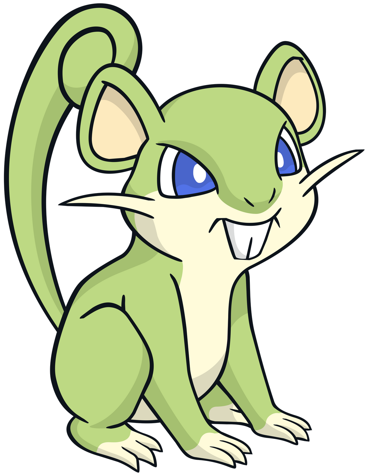 Shiyn Rataata Shiny Rattata Drawing Pokemon