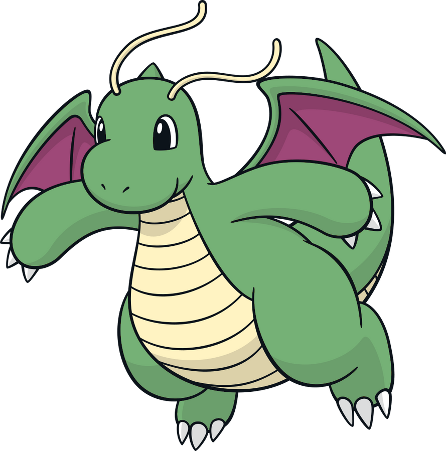 Shiny Dragonite Dream World / Global Link V2 by hf978rh7834hru4r43 on ...