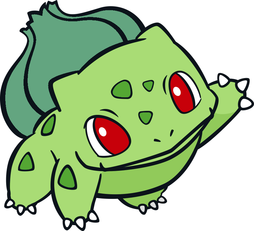 Bulbasaur Evo Line My Shiny by iNippy on DeviantArt