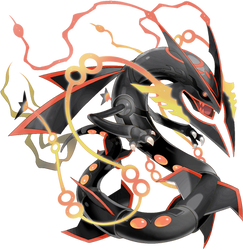 Shiny Mega Rayquaza Pokemon Mystery Dungeon Edit
