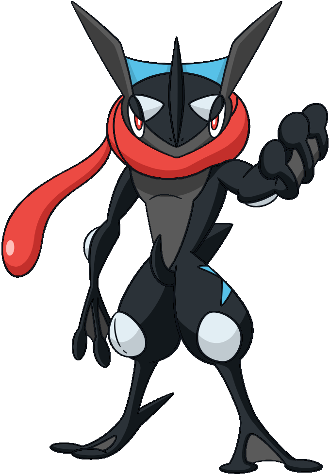 Shiny Greninja Dream World / Global Link 4 by rattafratz on DeviantArt
