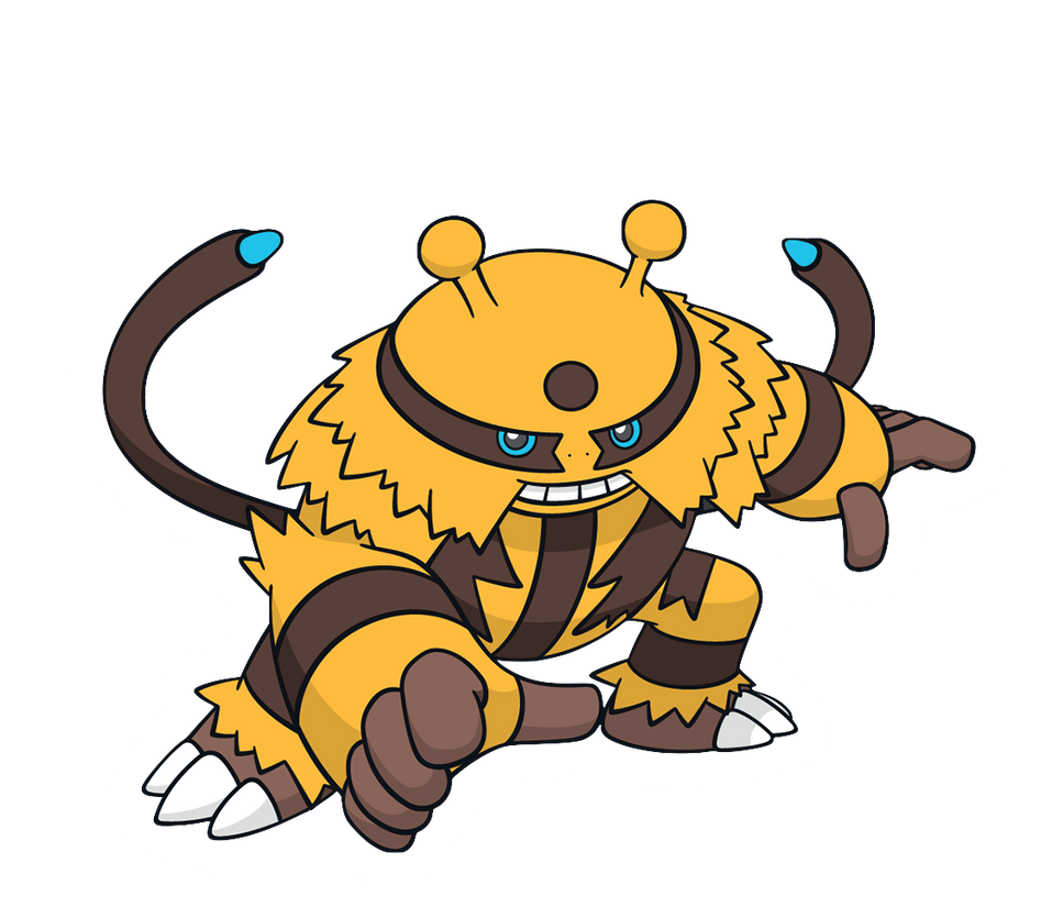 Shiny Electivire Dream World / Global Link 2 by rattafratz on DeviantArt