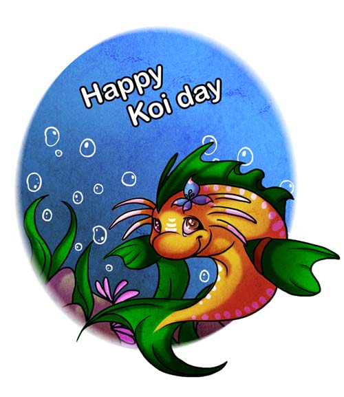 Happy koi day