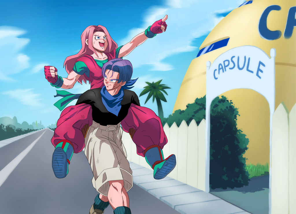 Trunks Oc Trunks and OC Comission by PhantomStudio-Tommy on DeviantArt