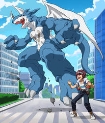 Digimon Tri-Daisuke and Xveemon