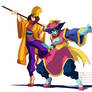 Darkstalkers-Hsien ko and Mei Ling