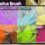 Lotus Flower Photoshop Brush