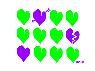 Green Purple Love