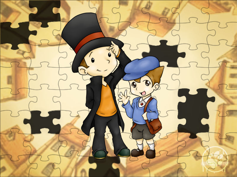 Professor Layton and Luke