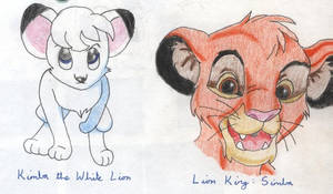 Lion King Simba and Kimba