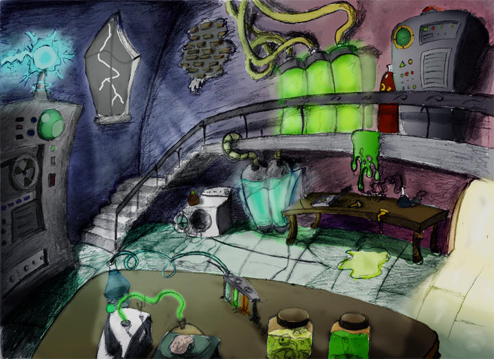 Mad Scientist Laboratory by Drpenguin57 on DeviantArt