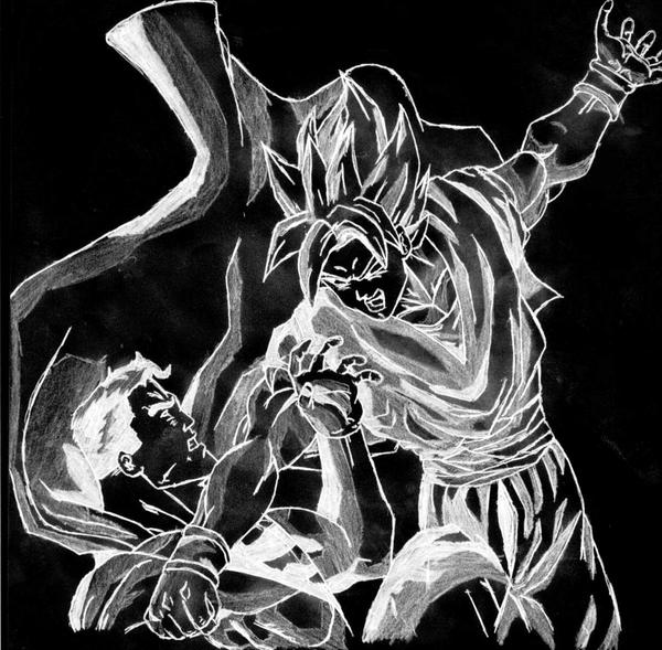 goku vs superman colour invert by mrwellum on DeviantArt
