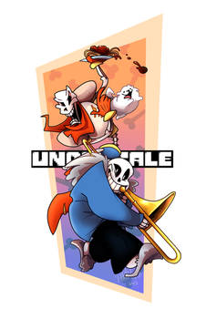 Undertale Fanart Collection 2 :: Papyrus n Sans