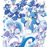 Popplio Evolution Pile