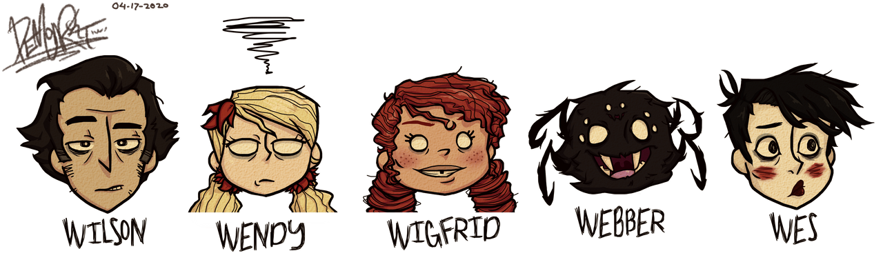 Dst Characters by demoncat6650 on DeviantArt