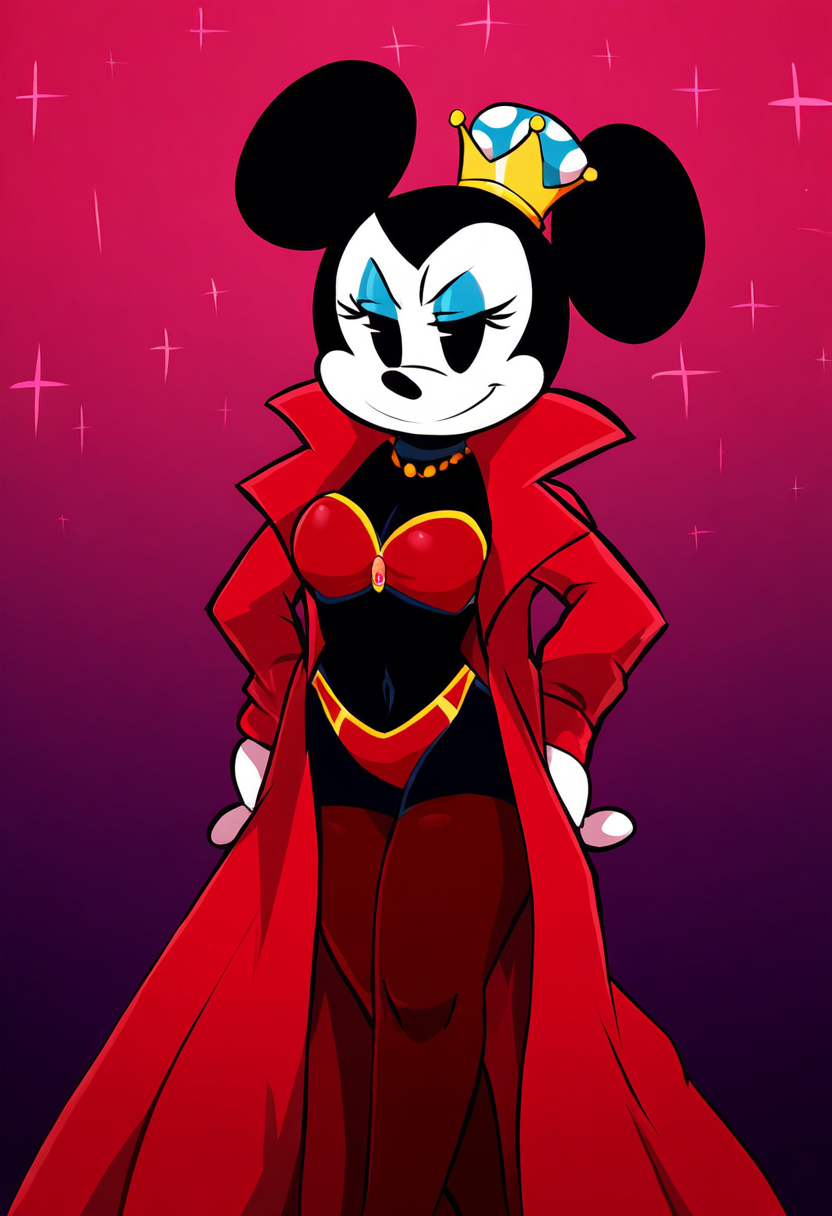 Minnie Devil Theme: Evil Queen Minnie by Siren-Module on DeviantArt