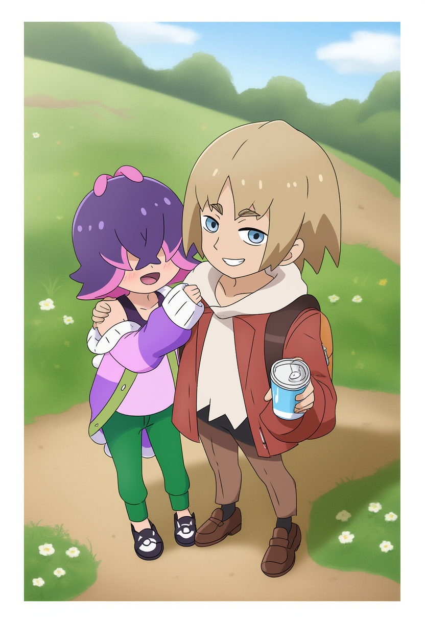 Comm: Best Friends Dot and Trip for sonicap by Siren-Module on DeviantArt
