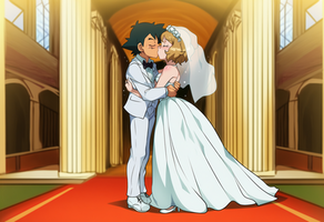 Comm: Ash x Serena for sonic cap