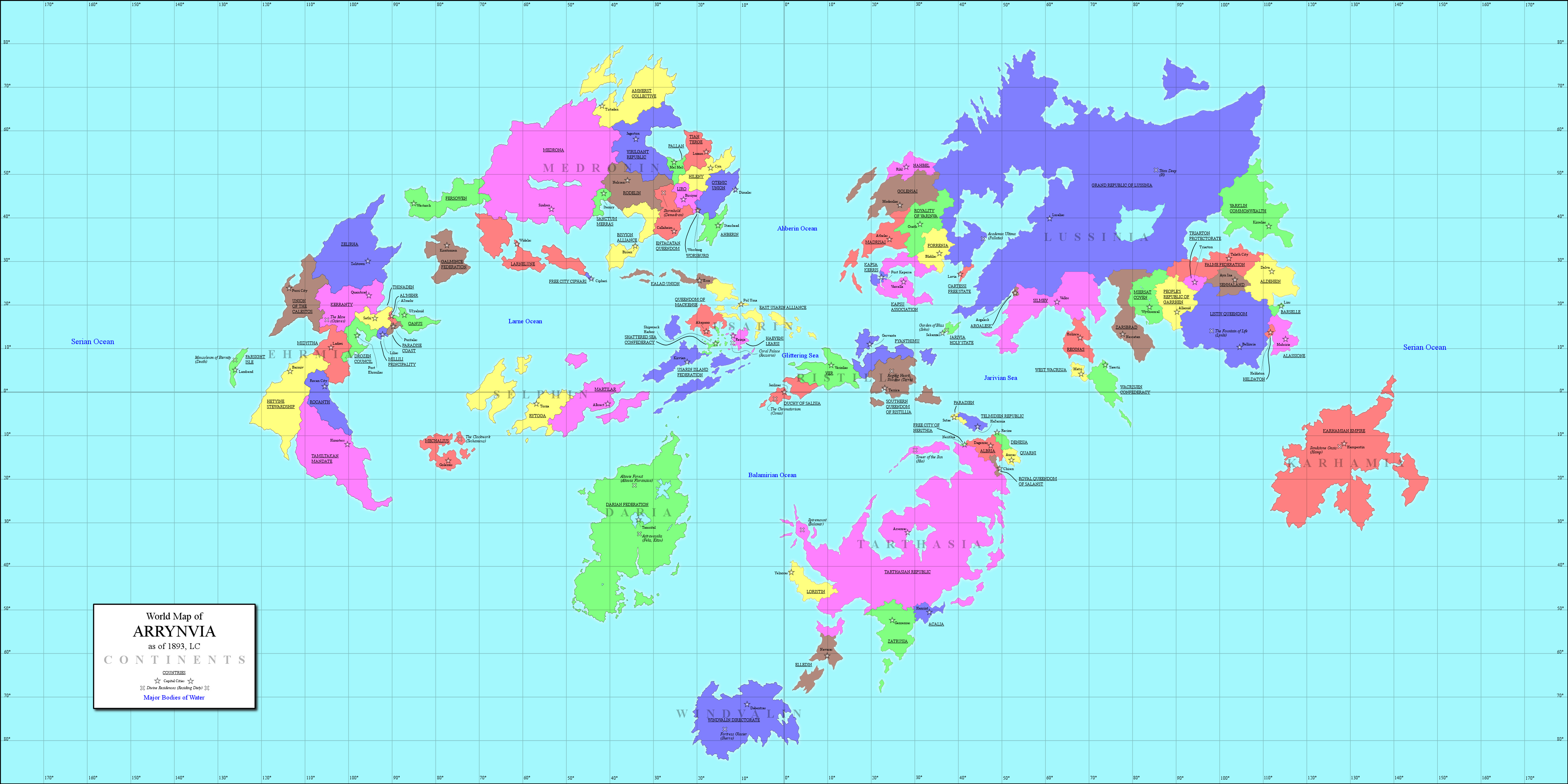 Notes on map of the world of Avatar by GPMAsss2 on DeviantArt