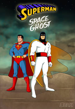 Superman and Space Ghost Team up