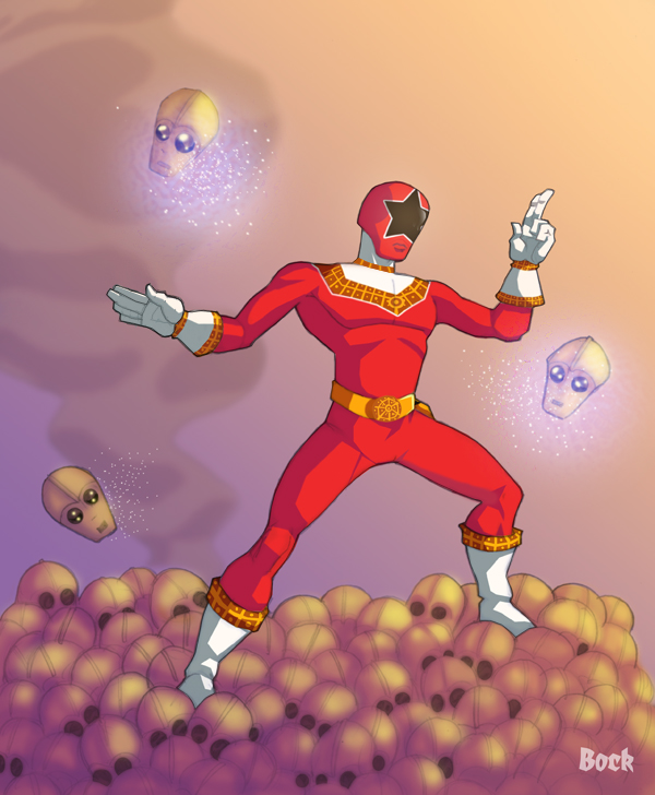 Zeo Ranger Red by MikeBock on DeviantArt