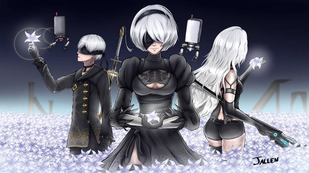 Nier: Automata (2B x 9S x A2)