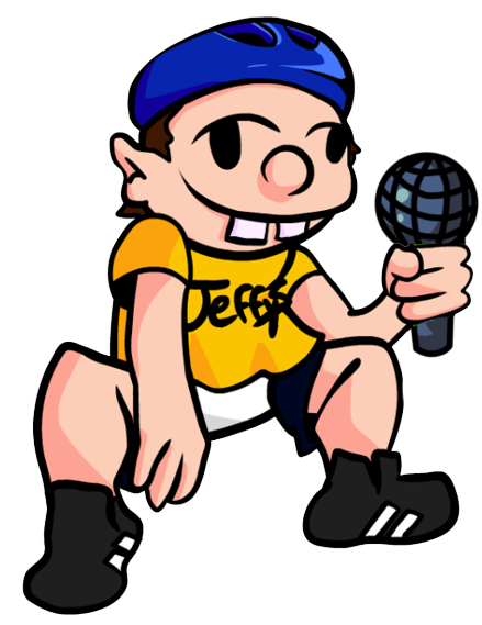 Fnf Mic Rack SML Jeffy,but with fnf microphone by GregoryBloxOnDeviant on DeviantArt