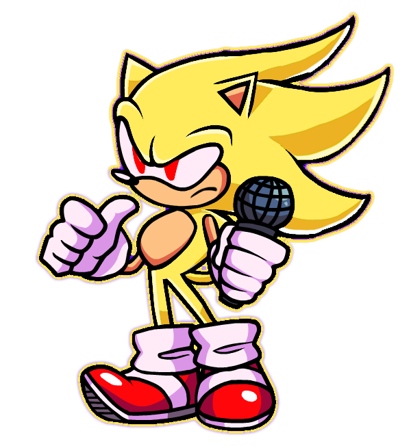 Super Sonic PNG by CoolTeon2000 on DeviantArt