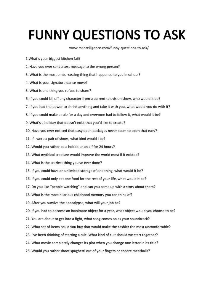 25 questions to ask someone or yourself by KiwibirdUwU on DeviantArt
