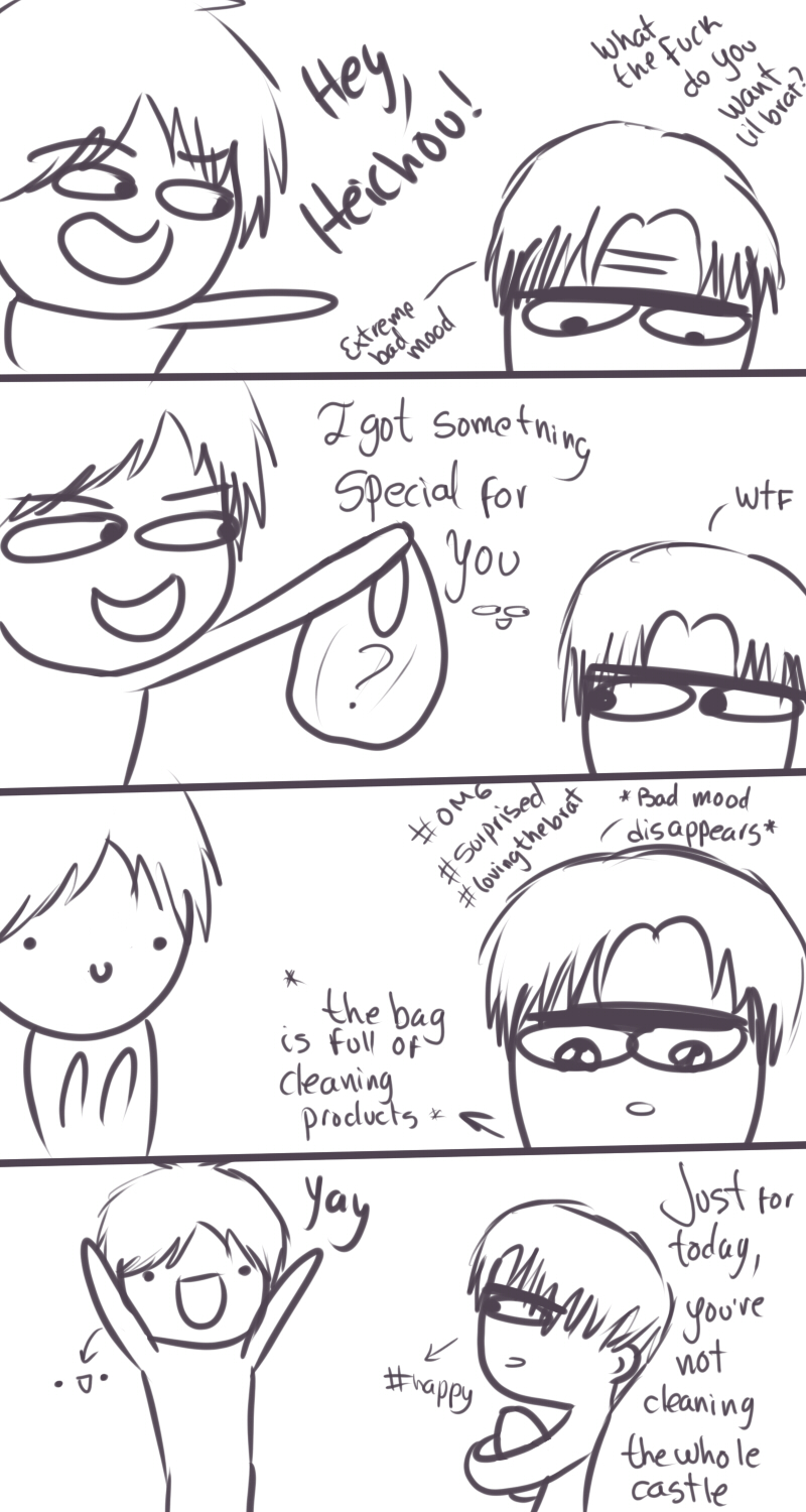 WAYS TO MAKE HEICHOU HAPPY