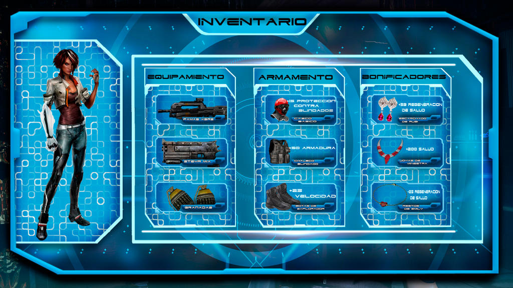 Interface cover art by Linetho on DeviantArt