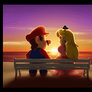 SMRL-Line-Mario-Sunset