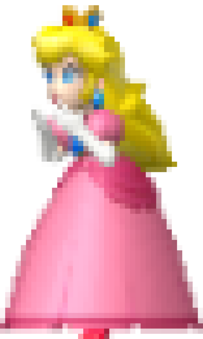NSMBW - Peach by LokMengHong560617 on DeviantArt